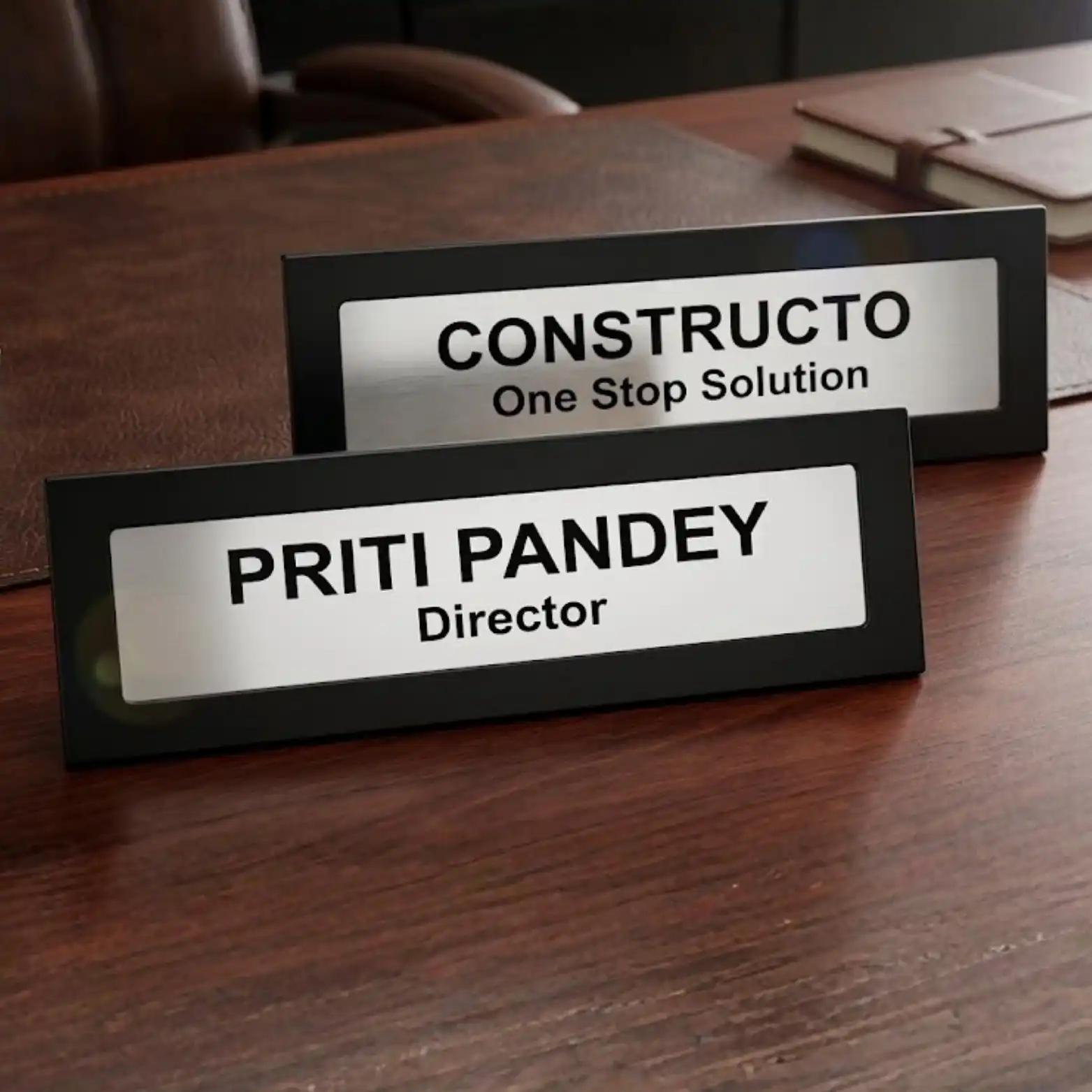 Corporate Desk Nameplate Review